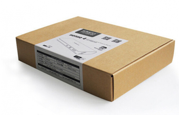 雙面淺?？埓蛟炝_巴仕電源牛皮紙包裝