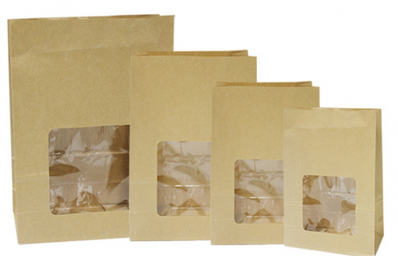 食品級(jí)牛皮紙袋 環(huán)?？裳h(huán)包裝牛皮紙