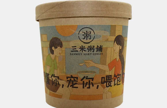 進(jìn)口美國牛卡紙碗案例展示